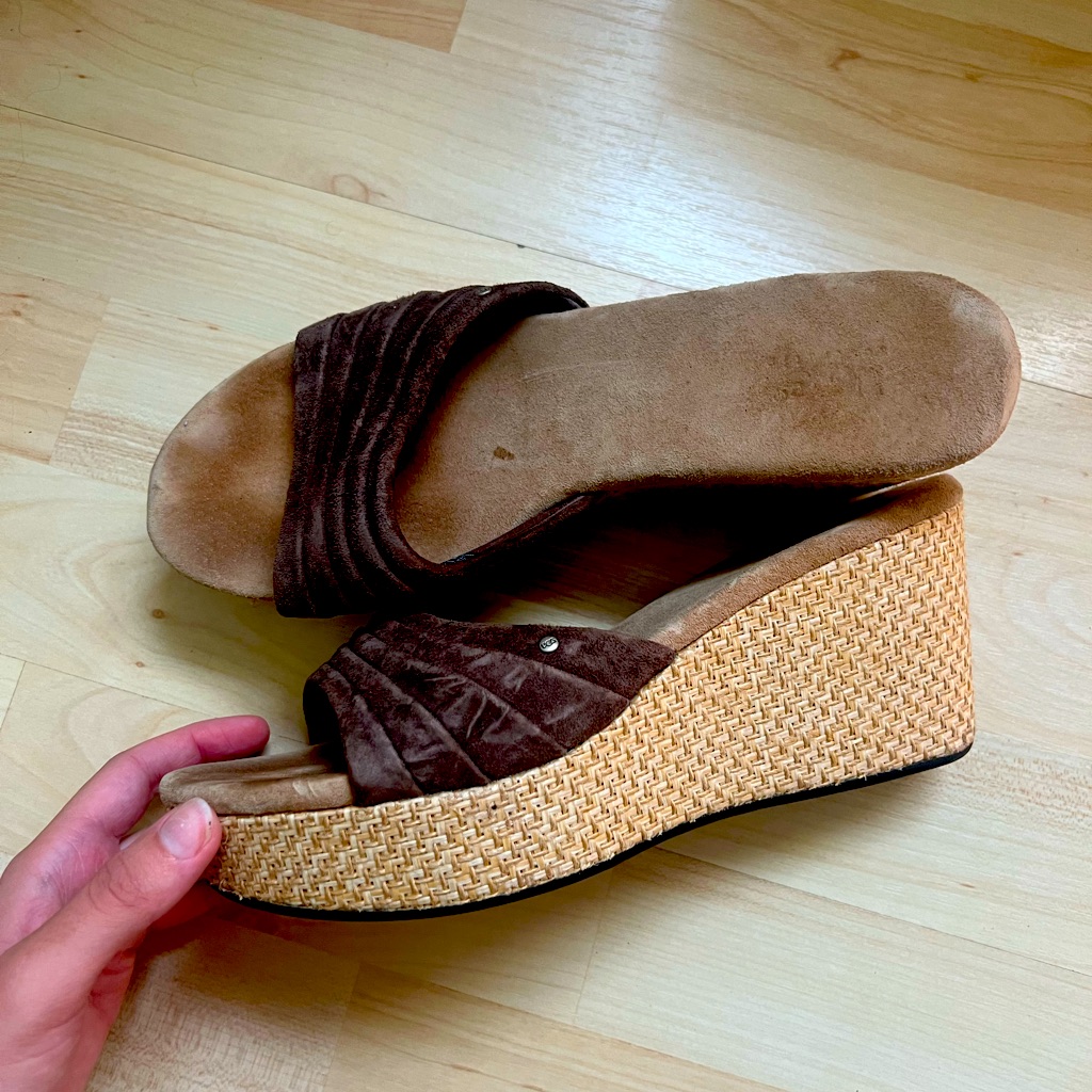 Womens Ugg Heeled Shoes